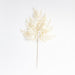 Faux White Fern Leaf Stem