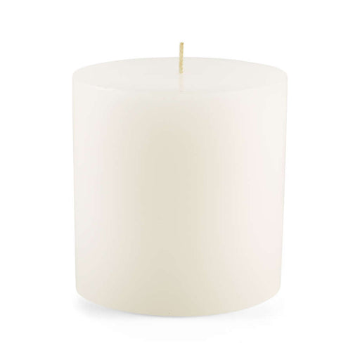 4"x4" White Pillar Candle
