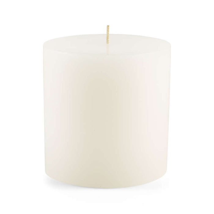 4"x4" White Pillar Candle