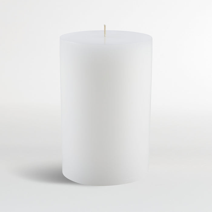 4"x6" White Pillar Candle