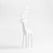 21" White Reindeer Decoration