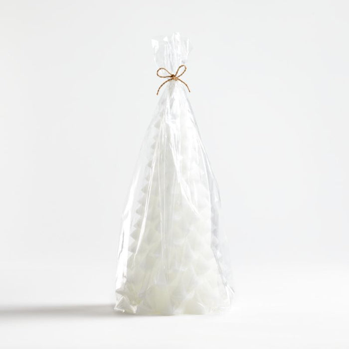 White 6" Tree Candle