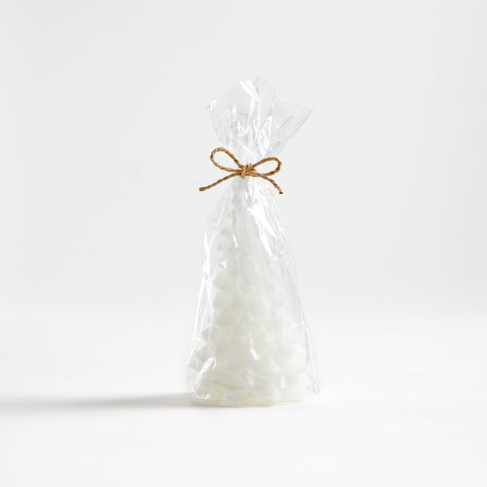 White 6" Tree Candle
