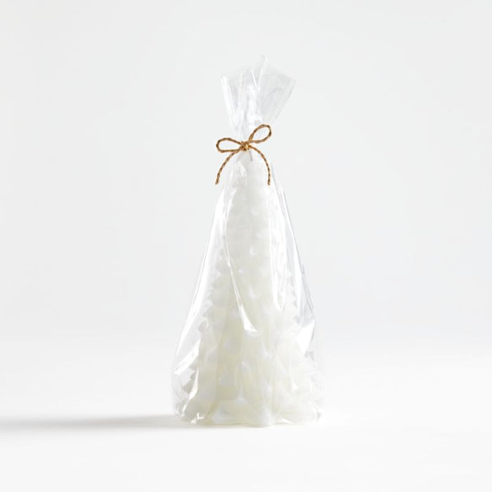 White 6" Tree Candle