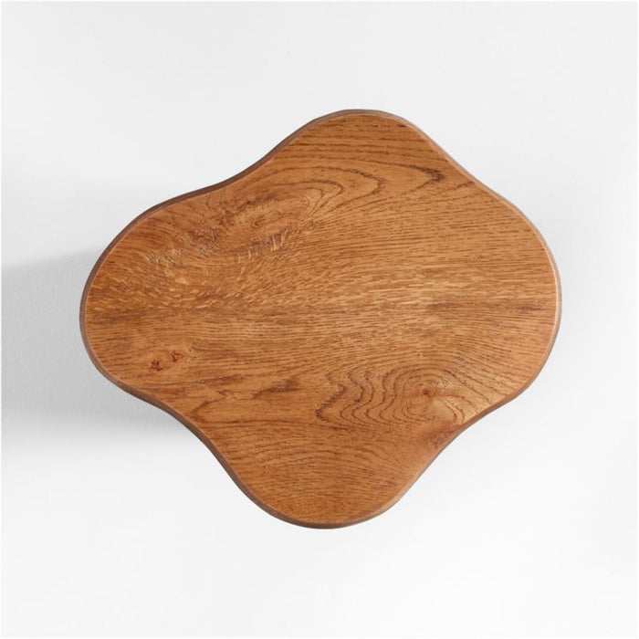 Winslow Oak Wood Side Table by Jake Arnold