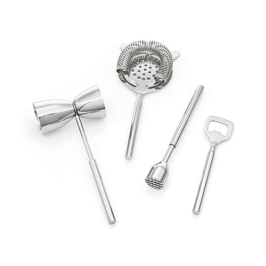 Wood and Marble Bar Tool Set Crate and Barrel Philippines