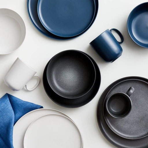 Wren Matte Blue Salad Plate - Crate and Barrel Philippines