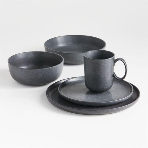 Wren Grey Low Bowl - Crate and Barrel Philippines