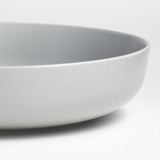 Wren Light Grey Low Bowl
