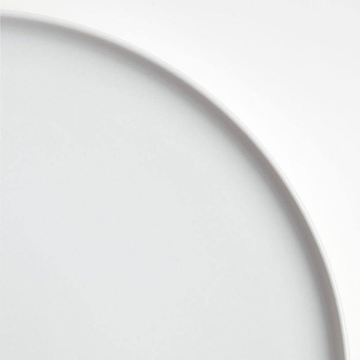 Wren Matte White Dinner Plate - Crate and Barrel Philippines