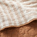 Yucatan Terracotta Stripe King Sham