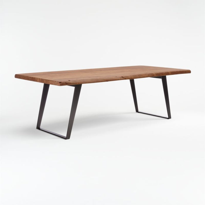 Yukon Natural 92" Dining Table - Crate and Barrel Philippines