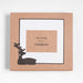 5x7 Zinc Holiday Reindeer Picture Frame