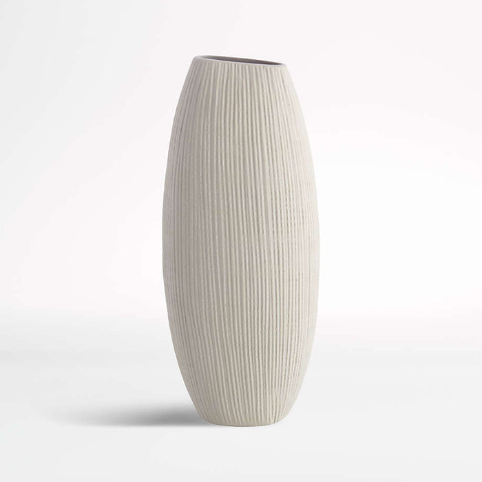 Alura Cream Tall Vase