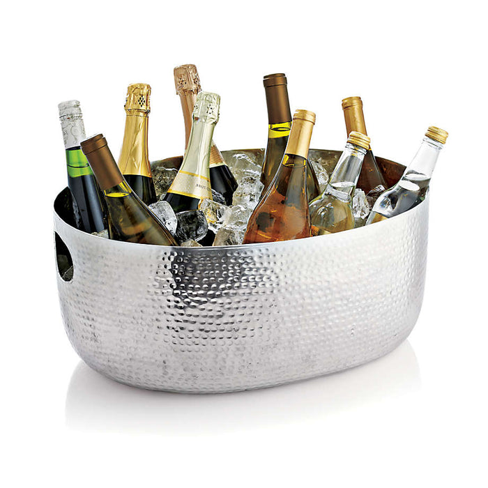 Bash Silver Beverage Tub