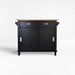 Belmont Black Kitchen Island