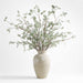 Brooklyn Cannel√©e Grey Floor Vase 20" by Athena Calderone