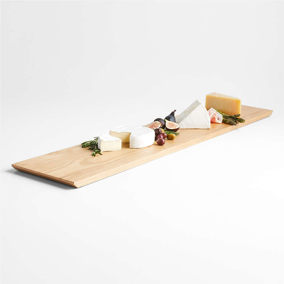 Carson 36" Ash Wood Cheese Board Crate and Barrel Philippines