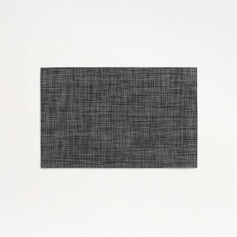 Chilewich 2’x3’ Basketweave Carbon Floormat Crate and Barrel Philippines