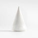 Dover Extra-Large White Ceramic Christmas Tree 15"