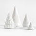 Dover Large White Ceramic Christmas Tree 10"