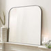 Edge Black Arch Wall Mirror