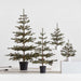 Faux Pine Pre-Lit LED Christmas Tree with White Lights 4'