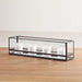 Jasper 15" Black Centerpiece Tealight Holder