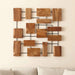 Marcel Teak Wall Art