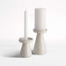 Marin White Large Taper/Pillar Candle Holder