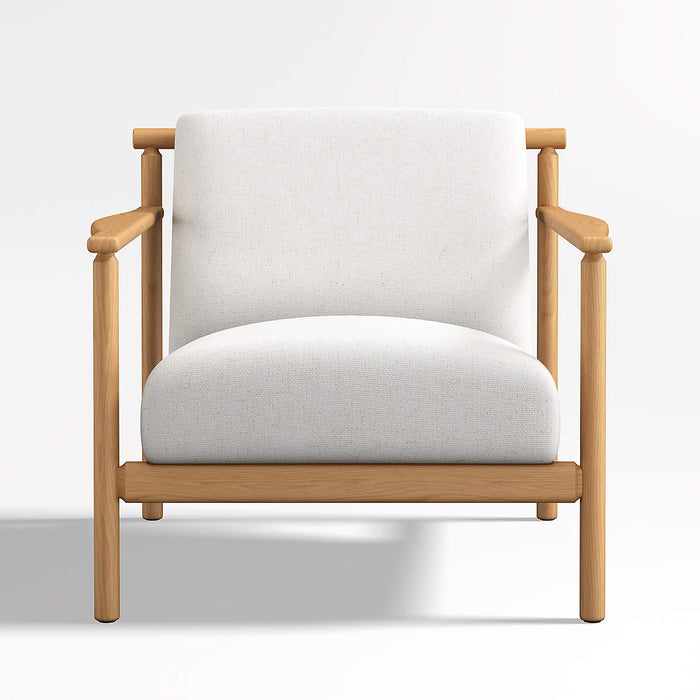 Ojai Upholstered Wood Frame Accent Chair