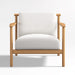 Ojai Upholstered Wood Frame Accent Chair