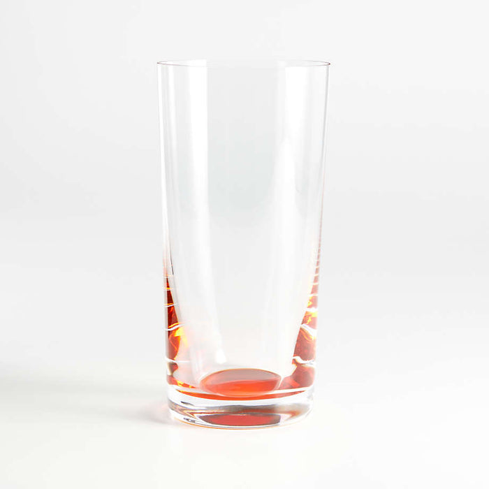 Prism Paprika Cooler Glass