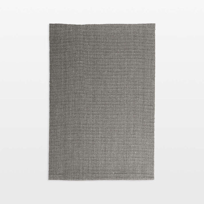 Sisal Grey Area Rug 6'x9'