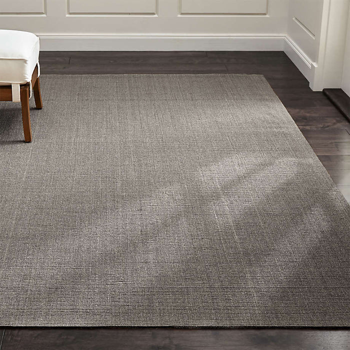 Sisal Grey Area Rug 6'x9'