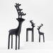 Zinc Holiday Reindeer Decoration 21"